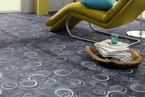 Associated Weavers Kusový koberec Drops 099 tmavě šedý Rozměr: 300x300 cm