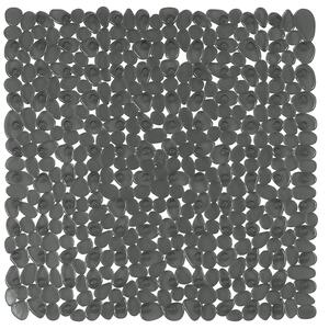 Spirella protiskluzová podložka do sprchy RIVERSTONE, tmavě šedá, PVC, 54 x 54 cm
