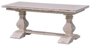 Bramble Furniture Konferenční stolek Bayside, bílá patina
