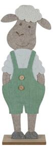 Velikonoční dekorace FELT LAMB 50 cm - více barev Barva: Zelená