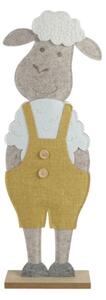 Velikonoční dekorace FELT LAMB 50 cm - více barev Barva: Žlutá
