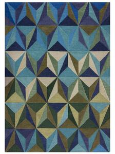 RUČNĚ TKANÝ KOBEREC, 120/170 cm modrá Flair Rugs - Online Only koberce & rohožky, Online Only