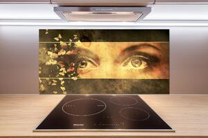 Panel do kuchyně Oči a motýli pksh-30149224