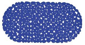 MSV protiskluzová podložka do vany GALETS, tmavě modrá, PVC, 99 x 39 cm