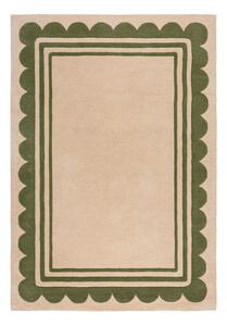 RUČNĚ TKANÝ KOBEREC, 160/230 cm zelená, béžová Flair Rugs - Online Only koberce & rohožky, Online Only