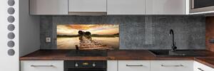 Panel do kuchyně Dřevěný most pksh-30319100