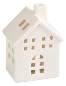 Retlux - Porcelánový domek na svíčku 10 cm bílá