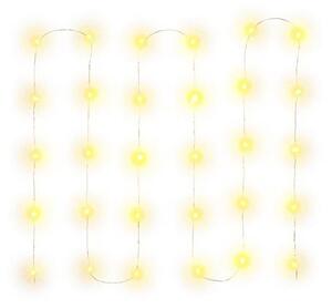 Retlux - LED řetěz 30xLED/3xAA 3,3m teplá bílá