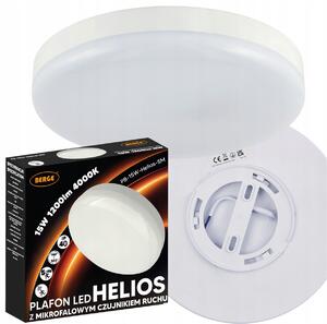 BERGE LED stropní svítidlo s pohybovým senzorem 15W - IP40 - neutrální barva