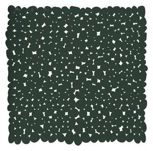MSV protiskluzová podložka do sprchy GALETS, tmavě zelená, PVC, 53 x 53 cm