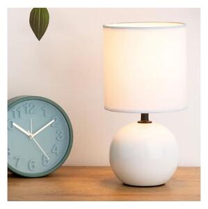 Atmosphera - Stolní lampa TIMÉO 1xE14/60W/230V lesklá bílá