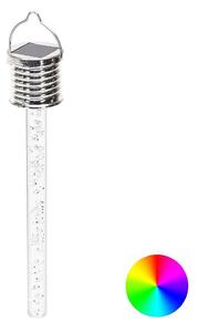 Aigostar - LED RGB Solární svítidlo LED/0,006W/1,2V chrom IP44