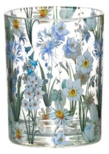 B Living Skleněný svícen narcis 12x10cm
