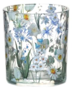 B Living Skleněný svícen narcis 8x7,5cm