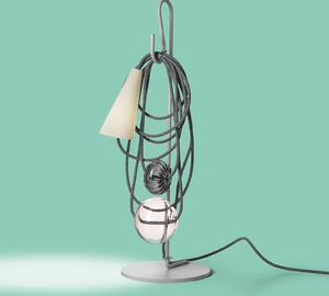Foscarini Filo LED stolní lampa, Amethyst Queen