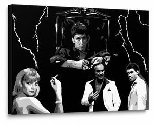 Ručně malovaný obraz POP Art AL PACINO 1 kus al15 - 80x60 cm