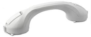 MSV madlo do koupelny s přísavkami SAFE, s indikátorem, bílé, plast, 40 cm