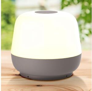 LED Stmívatelná stolní lampa SAMBA LED/1,2W/5V USB 1200 mAh IP44 šedá