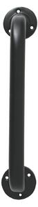 MSV madlo do koupelny SAFE, černé, ocel, 30 cm