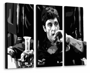 Ručně malovaný obraz POP Art AL PACINO 3 díly al22 - 60x40 cm
