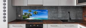 Panel do kuchyně Tropická pláž pksh-32258072