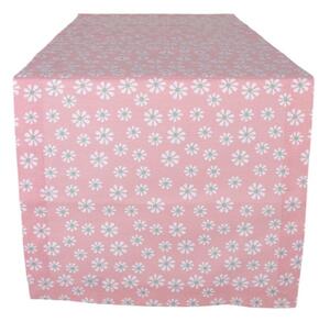 B Living Stolní běhoun Daisy pink 50x140cm