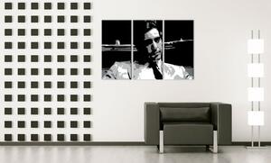 Ručně malovaný obraz POP Art AL PACINO 3 díly al66 - 60x40 cm