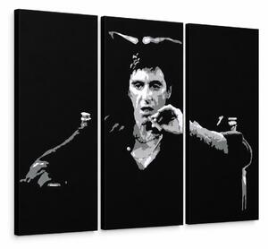 Ručně malovaný obraz POP Art AL PACINO 3 díly al27 - 60x40 cm