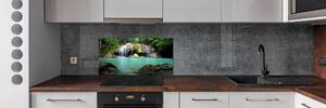 Skleněný panel do kuchynské linky Vodopád pksh-32455007