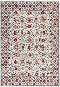 TKANÝ KOBEREC, 160/230 cm krémová, červená Flair Rugs - Online Only koberce & rohožky, Online Only