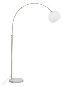 Stojací Lampa Lindby, Alverton, Bílá, Obývací pokoj, Kov, Moderní