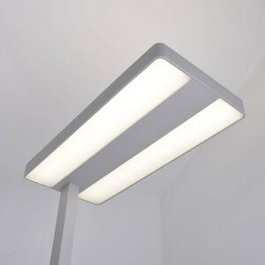 Stojací lampa Arcchio LED Logan Neo, stříbrná, 8 000 lm, stmívatelná