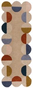 BĚHOUN, 80/230 cm, béžová, rezavá Flair Rugs - Online Only koberce & rohožky, Online Only