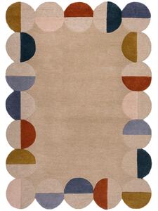 VLNĚNÝ KOBEREC, 160/230 cm béžová, rezavá Flair Rugs - Online Only koberce & rohožky, Online Only