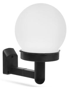 LED Solární nástěnné svítidlo LED/1,2V 40mAh IP44 černá