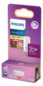 LED Stmívatelná žárovka Philips G4/2,1W/12V 2700K