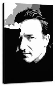 Ručně malovaný obraz POP Art Bono-U2 1 kus bono - U2 1 dílný bono - 30x40 cm
