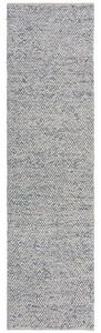 RUČNĚ TKANÝ KOBEREC, 60/230 cm modrá, krémová Flair Rugs - Online Only koberce & rohožky, Online Only