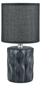Zuma Line HS8603-BL - Stolní lampa 1xE14/40W/230V černá/dekor mramoru