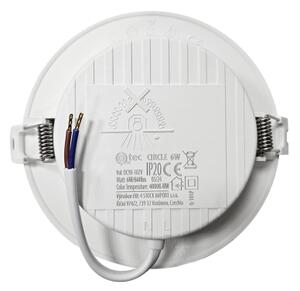 LED Podhledové svítidlo CIRCLE LED/6W/230V 4000K pr. 12 cm bílá