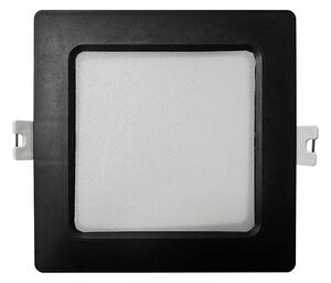 LED Podhledové svítidlo SQUARE LED/6W/230V 4000K 12x12 cm černá