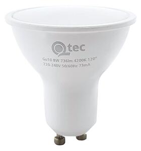 LED Žárovka Qtec GU10/8W/230V 4200K