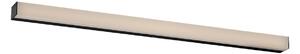 Redo Nástěnné LED svítidlo TASK, 18W, š. 90 cm, CCT 3000-4000K, IP44 Barva: Černá