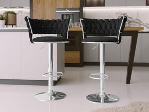 Set dvou stoliček Archie BS-1141/CM, Barva: 77-černá Mirjan24 5903211394010