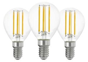 SADA 3x LED Žárovka VINTAGE P45 E14/7W/230V 2700K - Eglo 110303