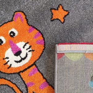 Moderní koberec do dětského pokoje s dokonalým motivem zvířátek