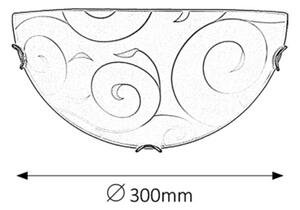 Rabalux 3851 - Nástěnné svítidlo HARMONY LUX 1xE27/60W/230V