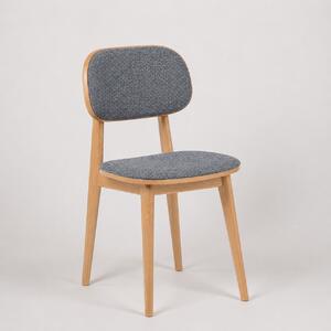 Židle LULA soft Odstín: Dub natural, Látky: LUX jeans 33