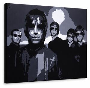 Ručně malovaný obraz POP Art Oasis 1 kus oa - 80x60 cm