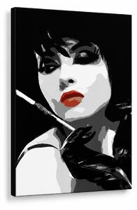 Ručně malovaný obraz POP Art Pop žena 1 kus ppw - 30x40 cm